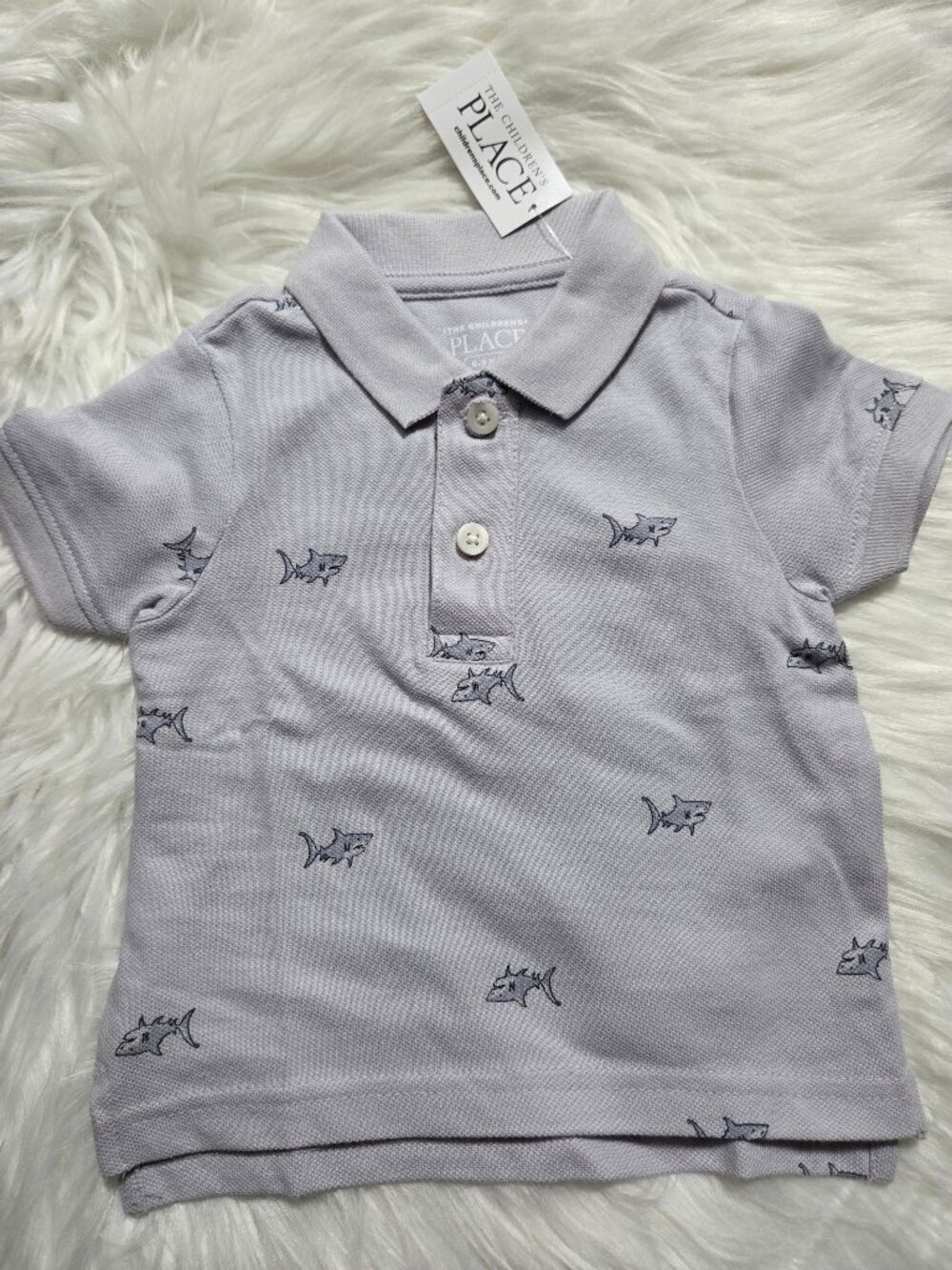 The Children's Place Shark Polo